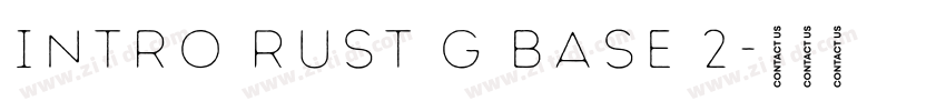 Intro Rust G Base 2字体转换